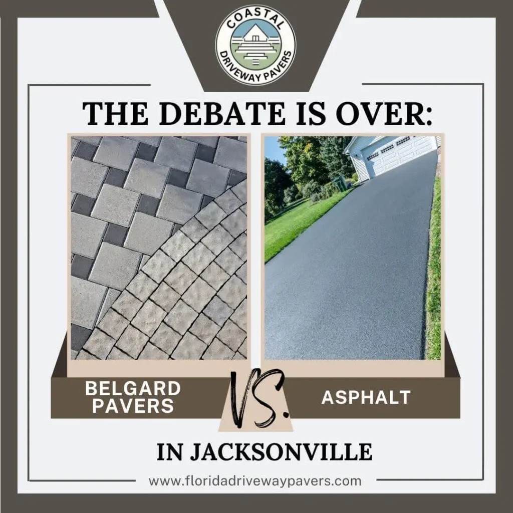 Belgard Pavers vs. Asphalt in Jacksonville