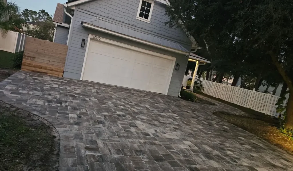 Brick paver driveway Jacksonville