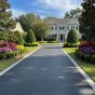 Newly installed driveway enhancing curb appeal in Jacksonville